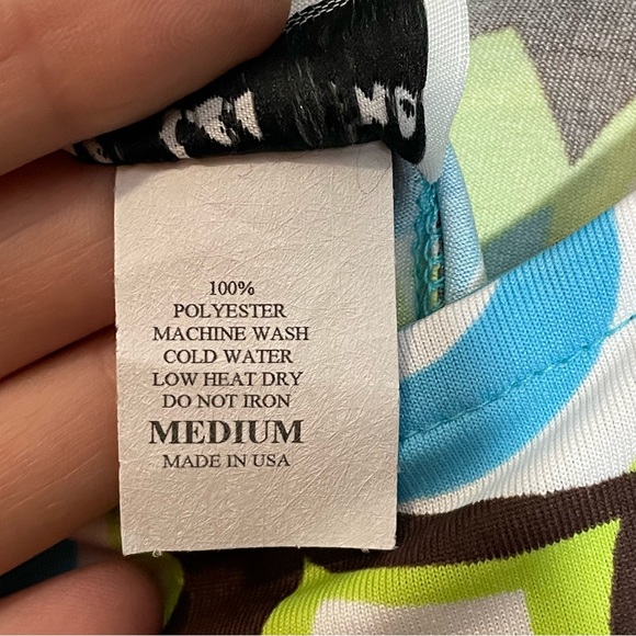 Shane Lee Inc. Retro A-line dress. 3/4 sleeves. Women’s size Medium - Picture 6 of 6